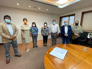 Reunión con ministra de Transporte y Telecomunicaciones agilizará traslado de barcaza a Llancacura e