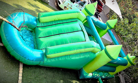 Scream Green 3-in-1 Jumping castle