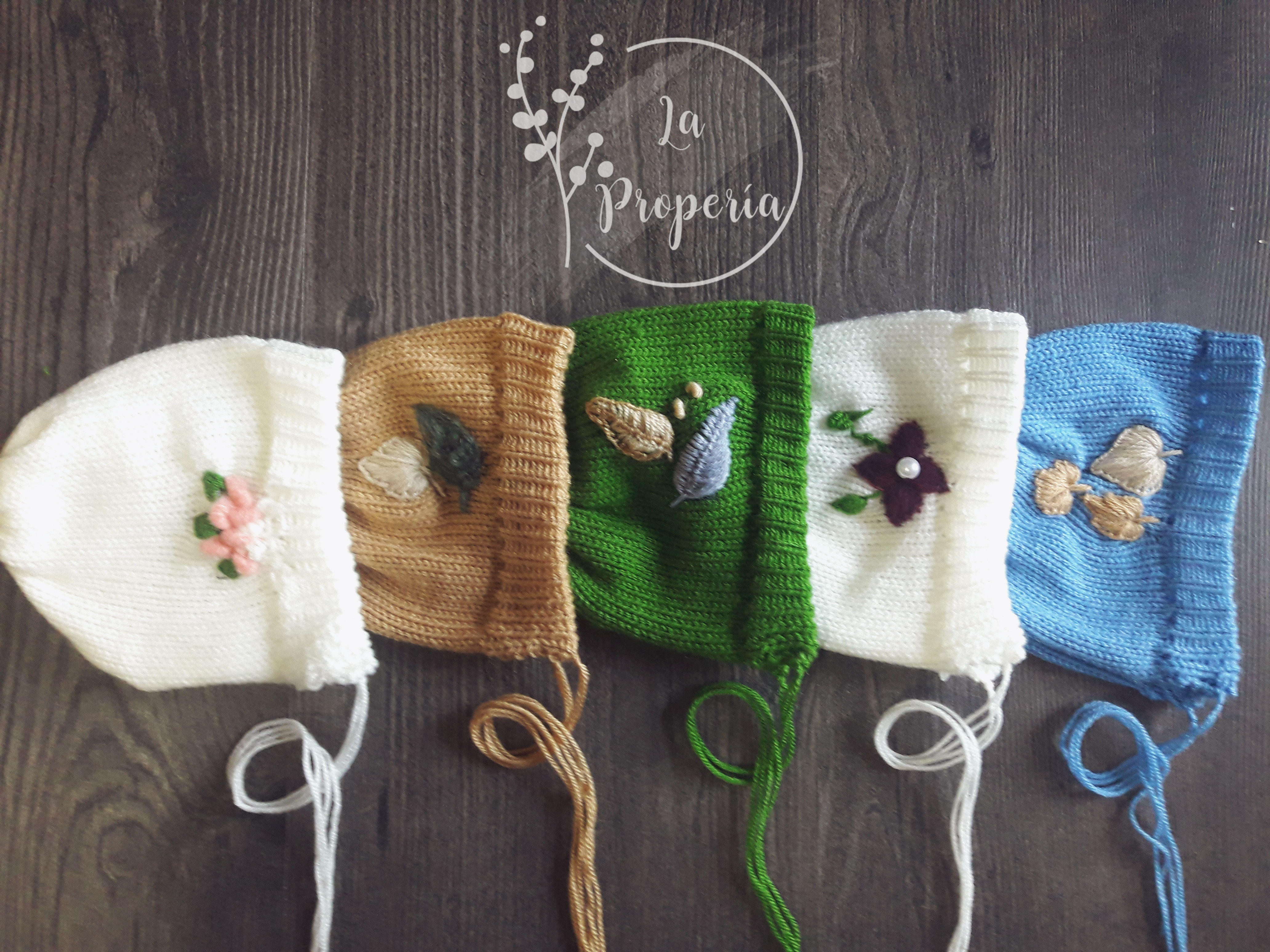 Capotas Bordadas Newborn