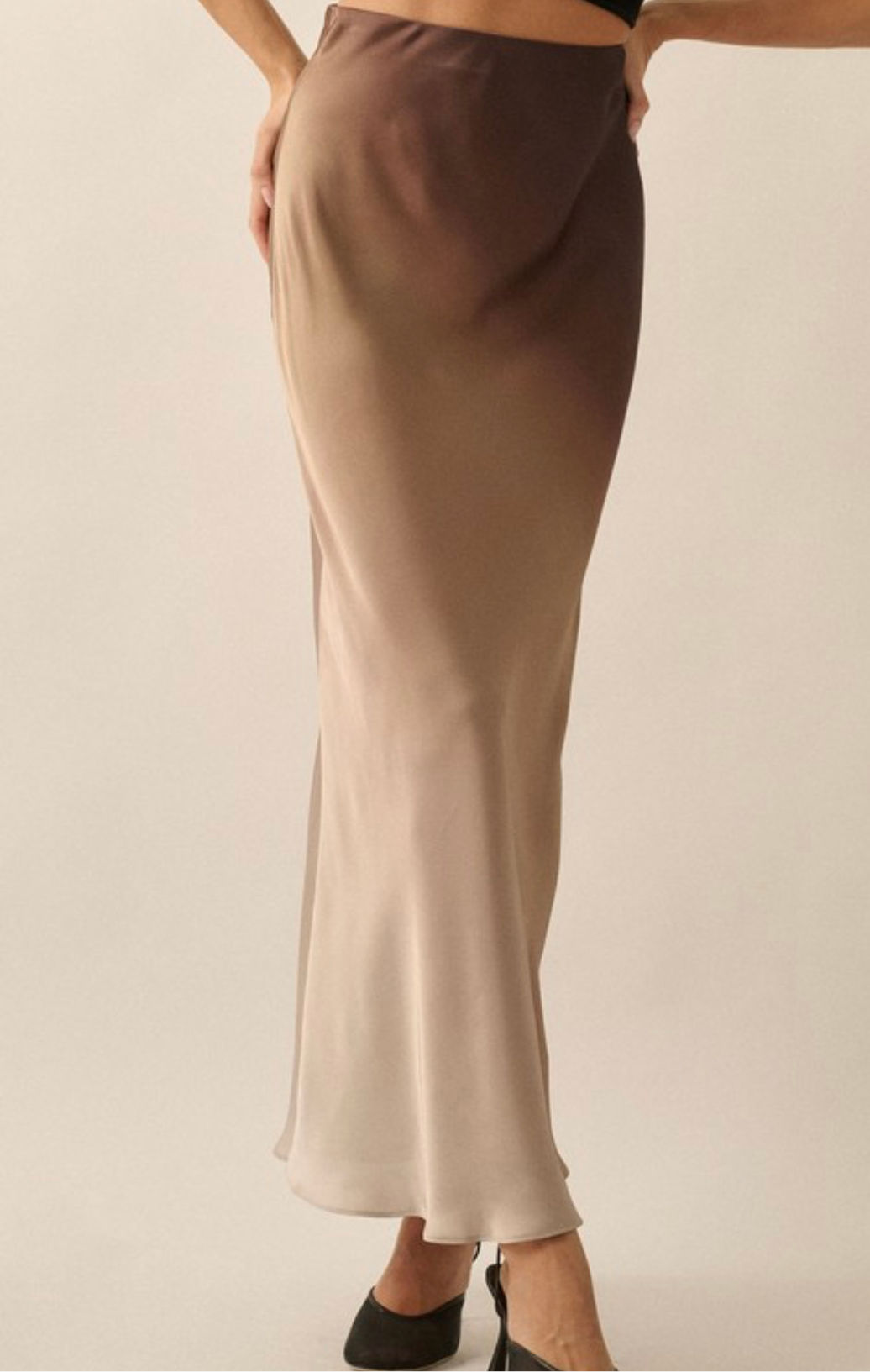 Earth Maxi Slip Skirt