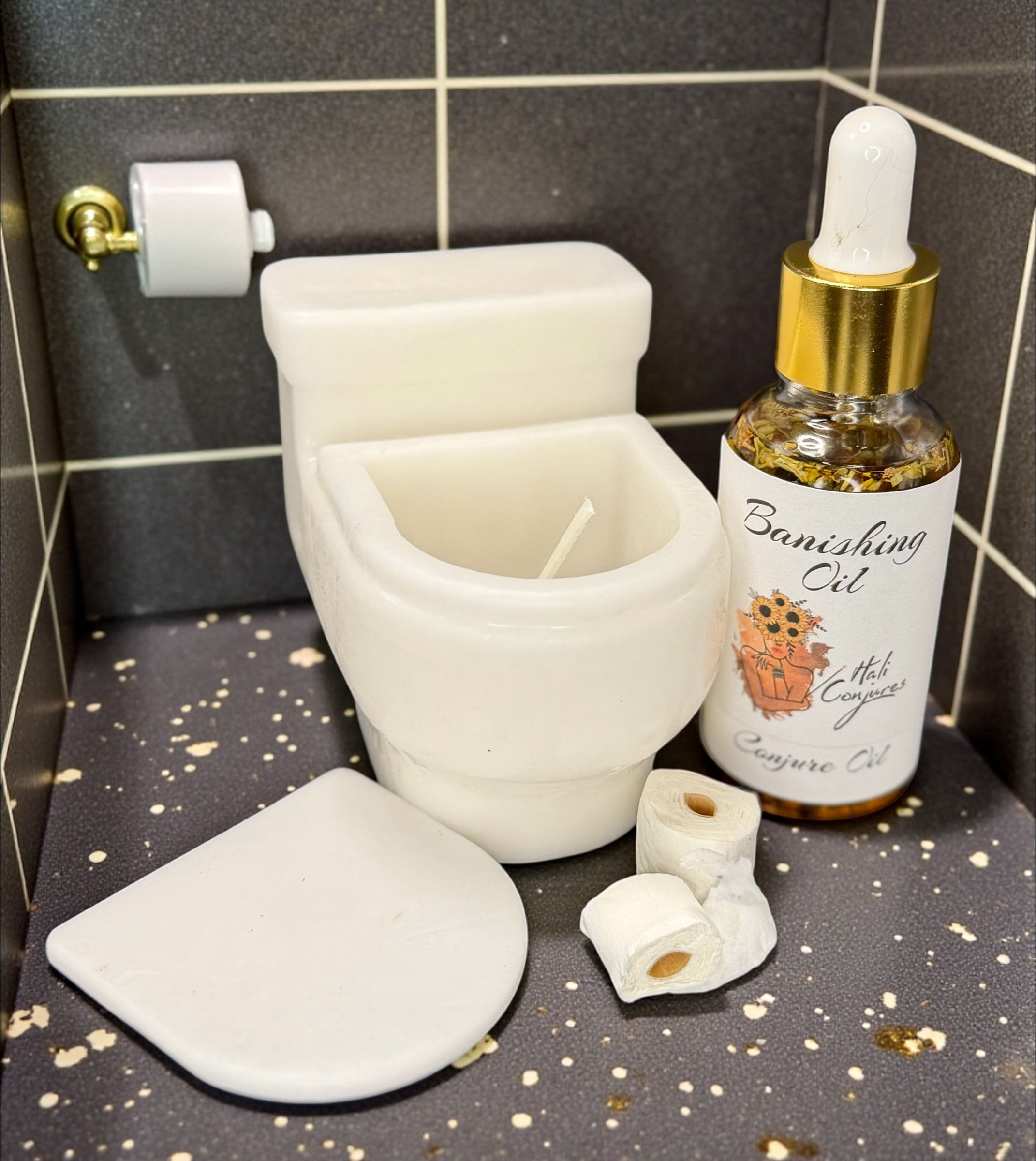 Banishing Kit/Commode Candle