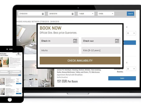 Prenovljen web booking engine - nove lastnosti, nov izgled in odzivni dizajn!