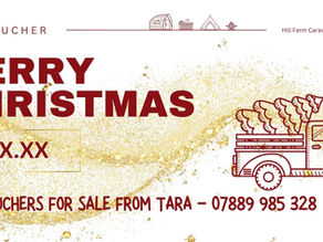 Hill Farm Camping Christmas Gift Voucher