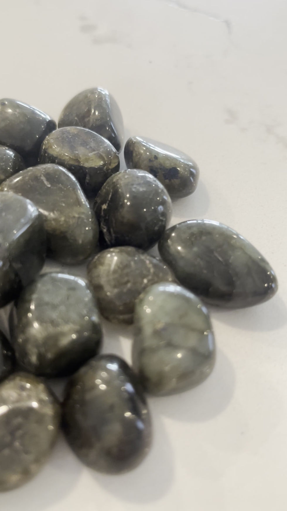 Thumbnail: Labradorite Polished Pocket Stone