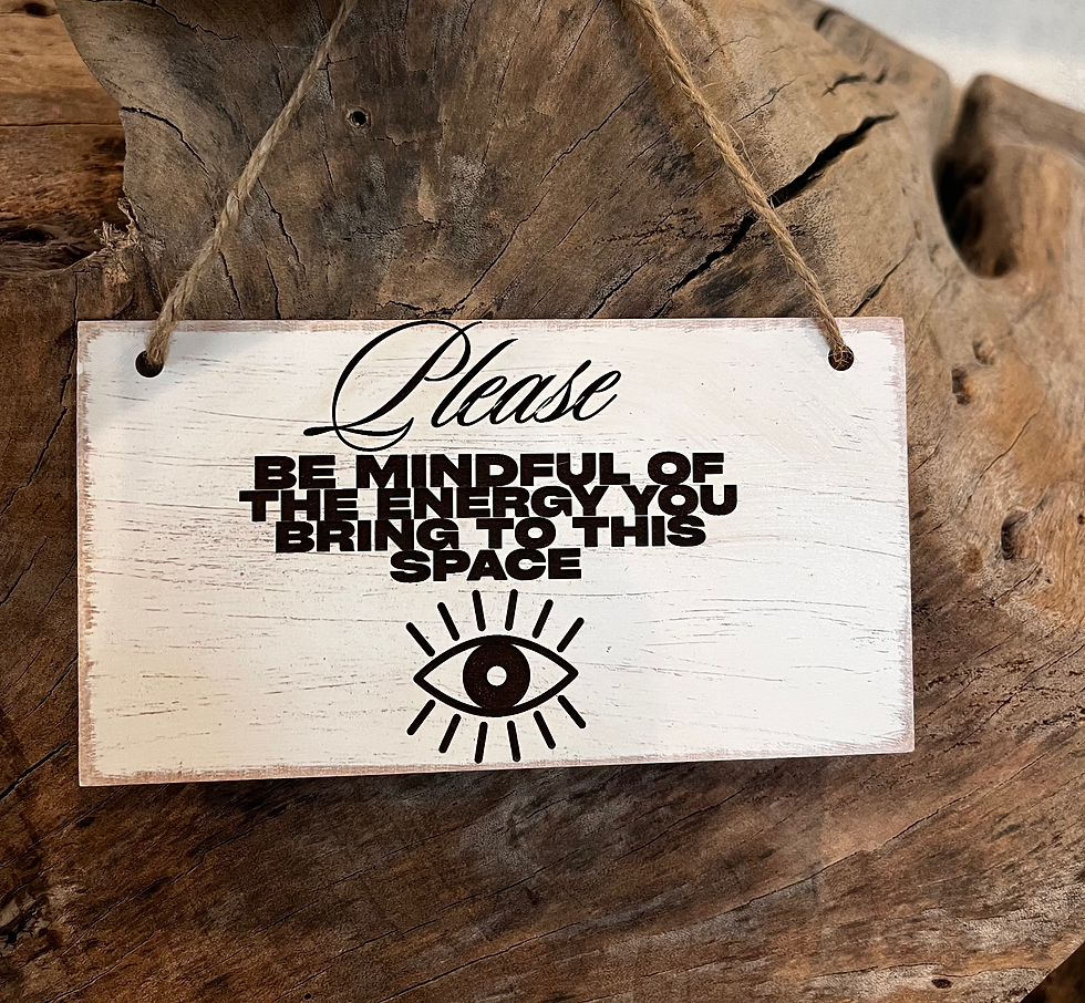 Mindful Energy Sign