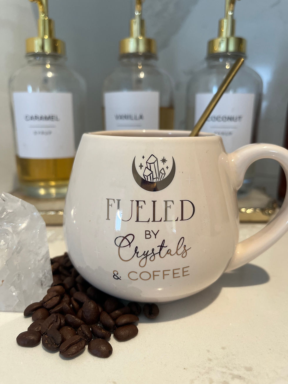 Fueled by Coffee & Crystals Mug