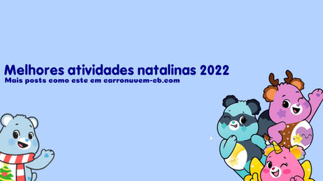 Melhores atividades natalinas 2022