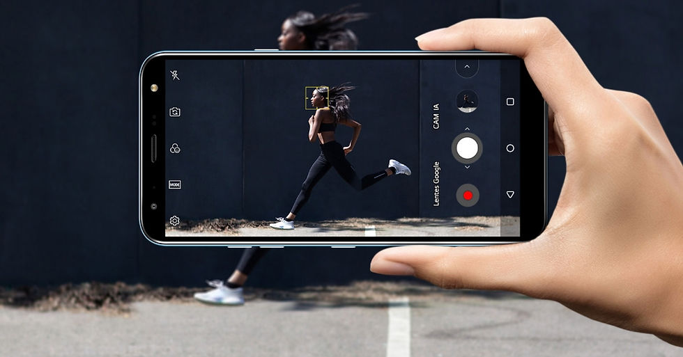 Miniatura: Smartphone LG K12+ Câmera de 16MP, Inteligência Artificial, Selfie de 8MP flash