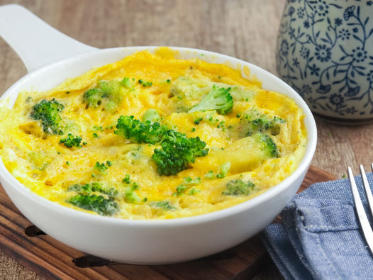 Broccoli and Cheddar Frittata