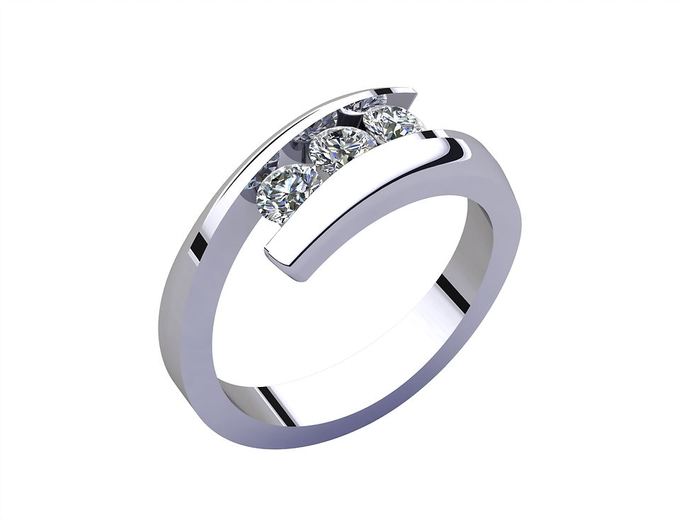 Thumbnail: Diamond ring B231