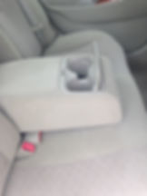 Rear cup holders