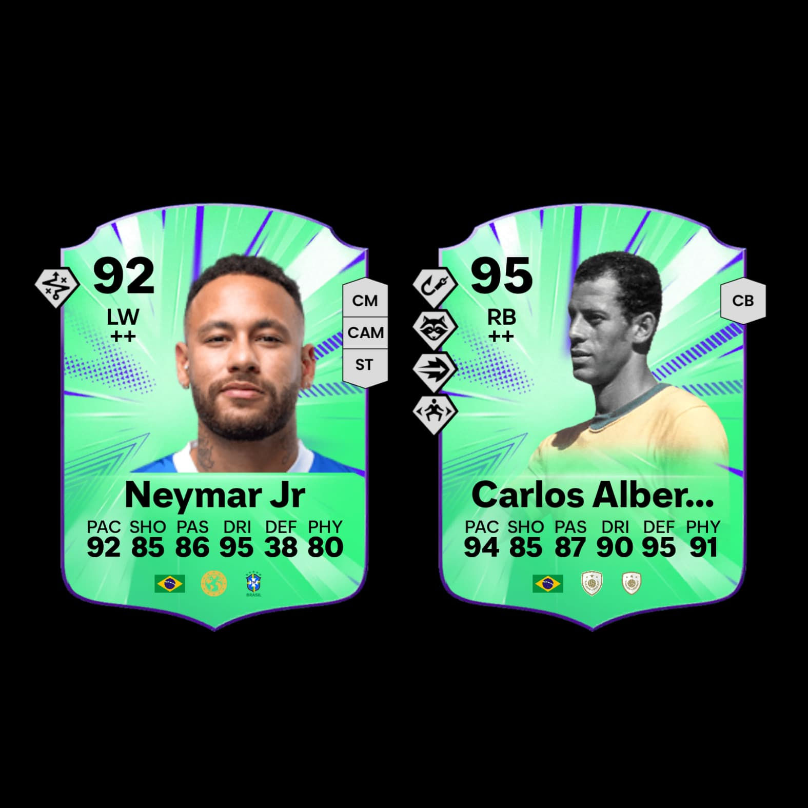 Neymar & Carlos Alberto - South America Completionist EAFC 26