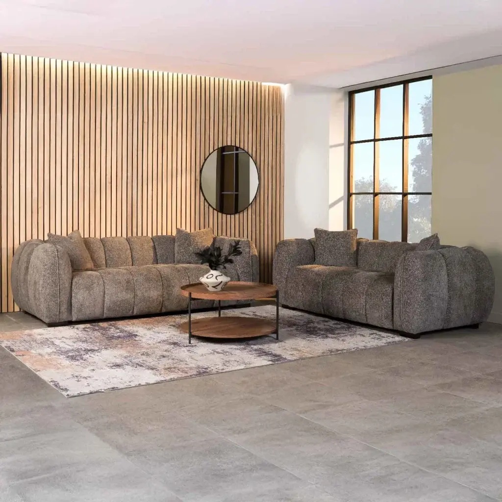 CHLOE FABRIC 2 SEATER COUCH