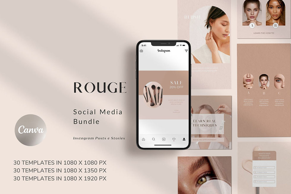 Thumbnail: Pack PREMIUM Templates Canva