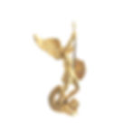 Saint Michael the Archangel Medal Pendant, 18k Yellow Gold Saint Michael Protection Pendant, Gold, Detail