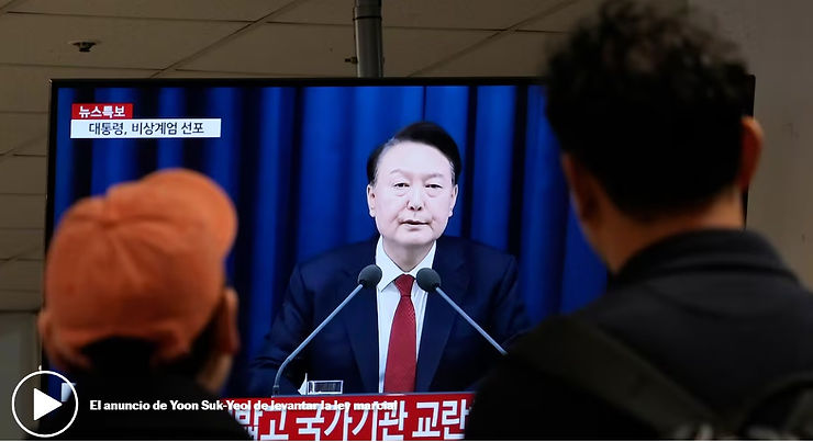 Inician proceso en Corea para destituir a Yoon Suk-Yeol