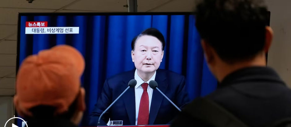 Inician proceso en Corea para destituir a Yoon Suk-Yeol