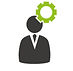man and ideas graphic