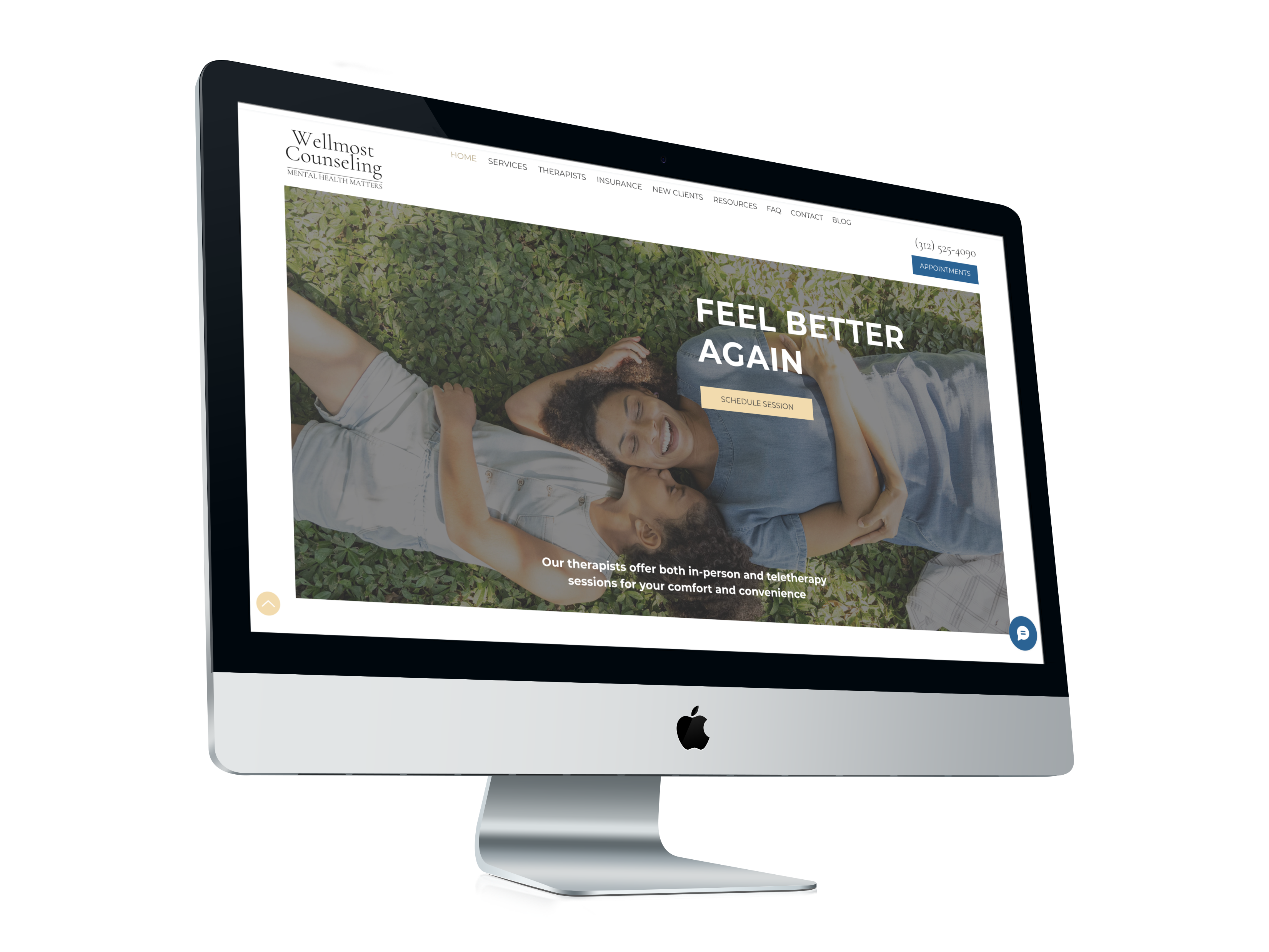Wellmost Counseling - Wix Therapist Website Template