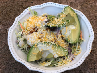 Fish Taco Cabbage Bowl