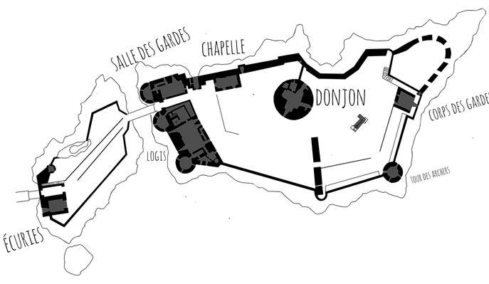 Plan du château de la Roche Goyon.png
