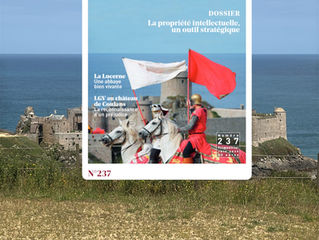Le Château de la Roche Goyon en couverture du nouveau numéro de la revue Demeure Historique ! 🏰