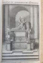Gravure du tombeau du maréchal de Matignon extraite de Histoire du maréchal de Matignon de Jacques de Caillères