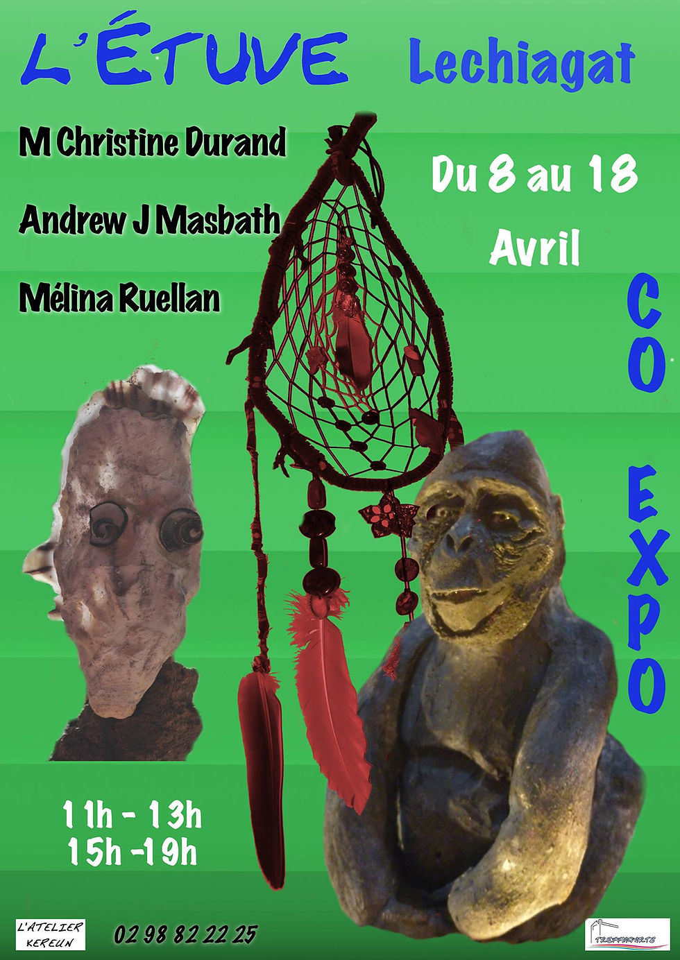 affiche de l'expo à l'étuve