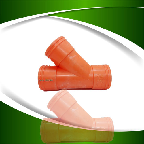 PVC Sanitary Wye Reducer Cane Industrial