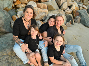 Une famille homoparentale recomposée