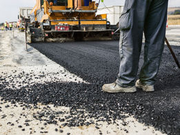 Baustelle an unserer Zufahrt