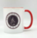 Thumbnail: 10-ounce Harmonies Brew mug with red handle
