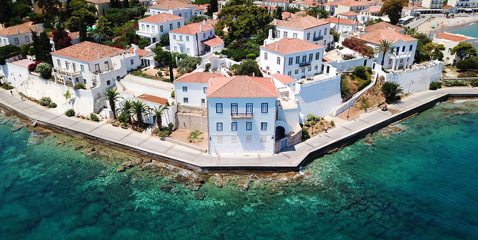 elysian villa near old harbour spetses