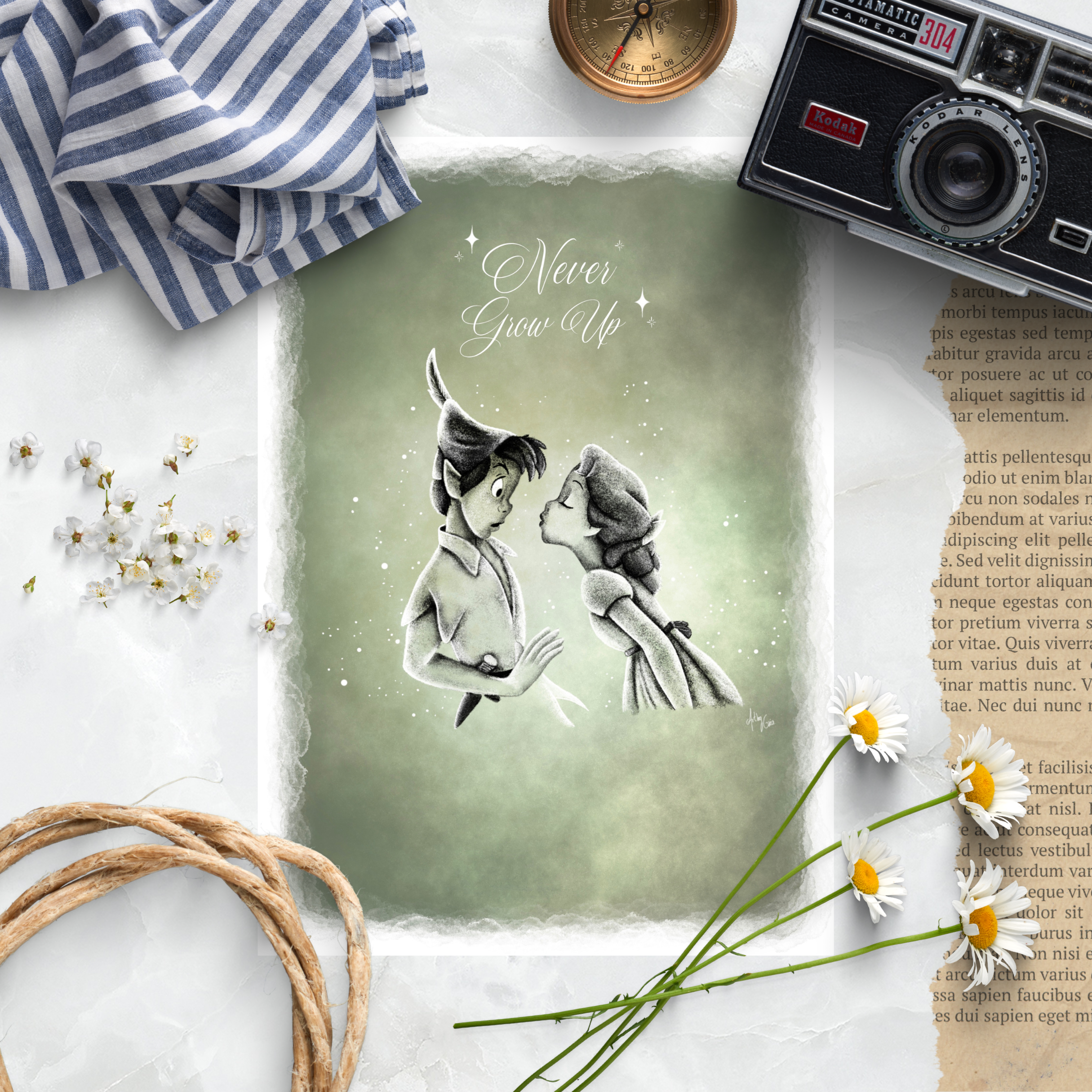 Illustration Peter pan