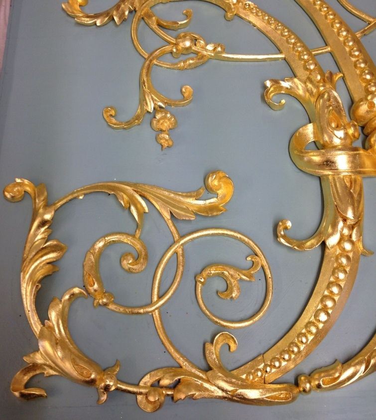 Gilded and painted surfaces