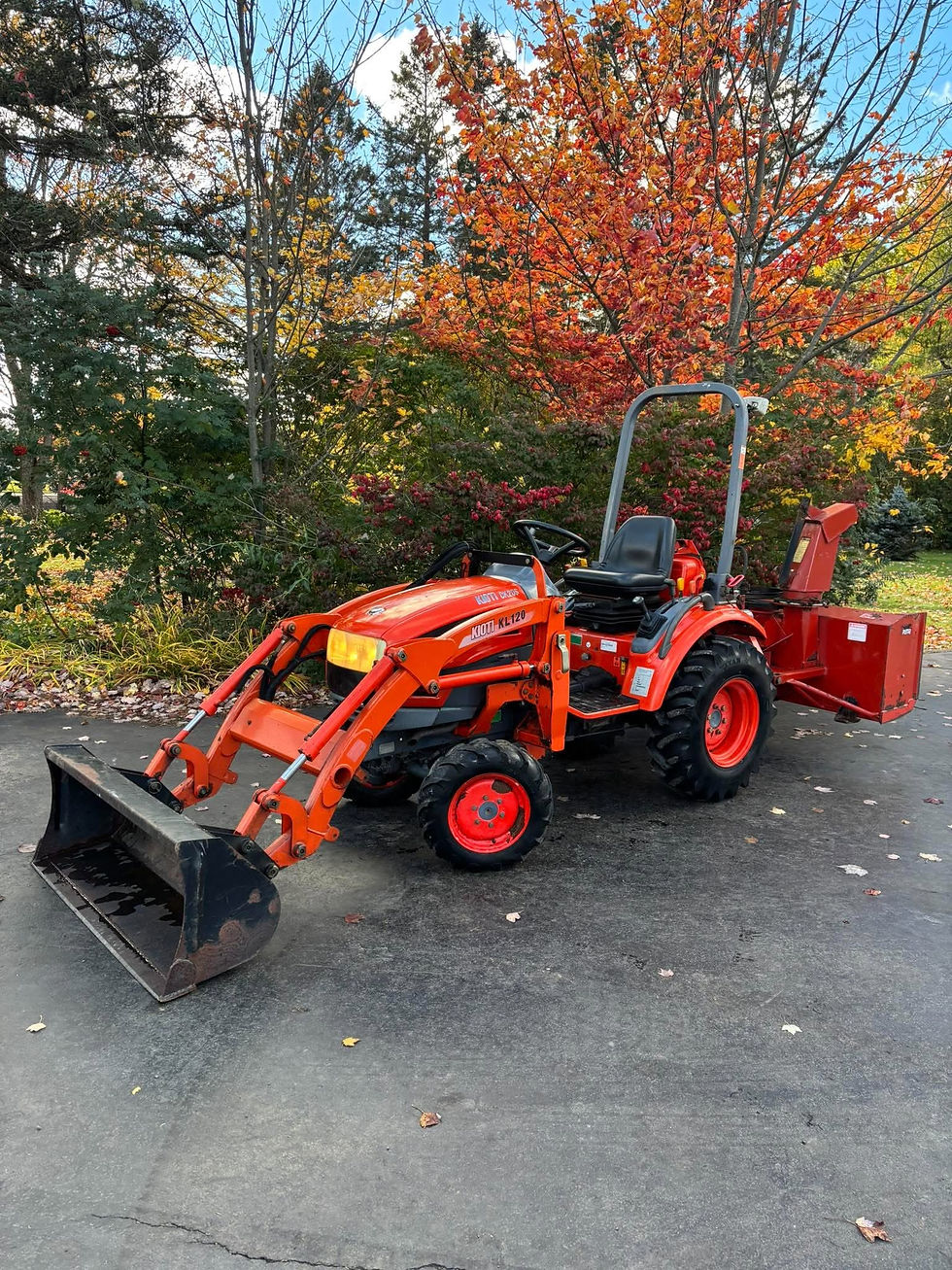 Thumbnail: 2008 Kioti CK205 | 22 HP | Includes Snow Blower | Only 653 Hours