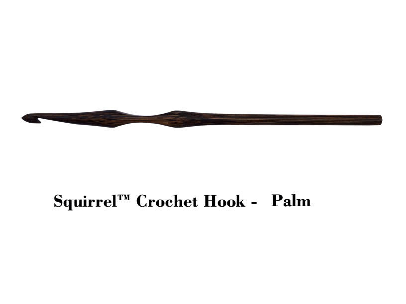 Thumbnail: Standard Palm Wood Crochet Hook