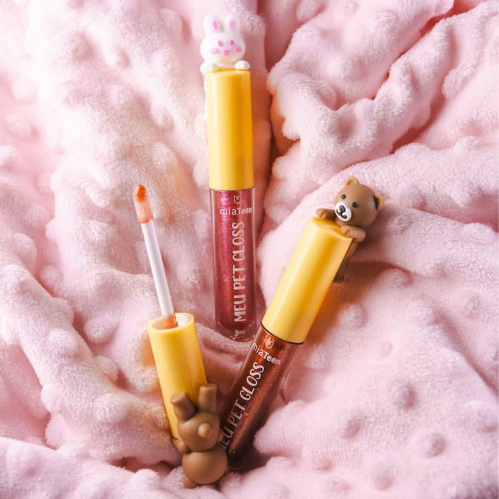 Miniatura: Kit c/ 2 Lip Gloss Moisturizing My Pet Gloss Mia Make