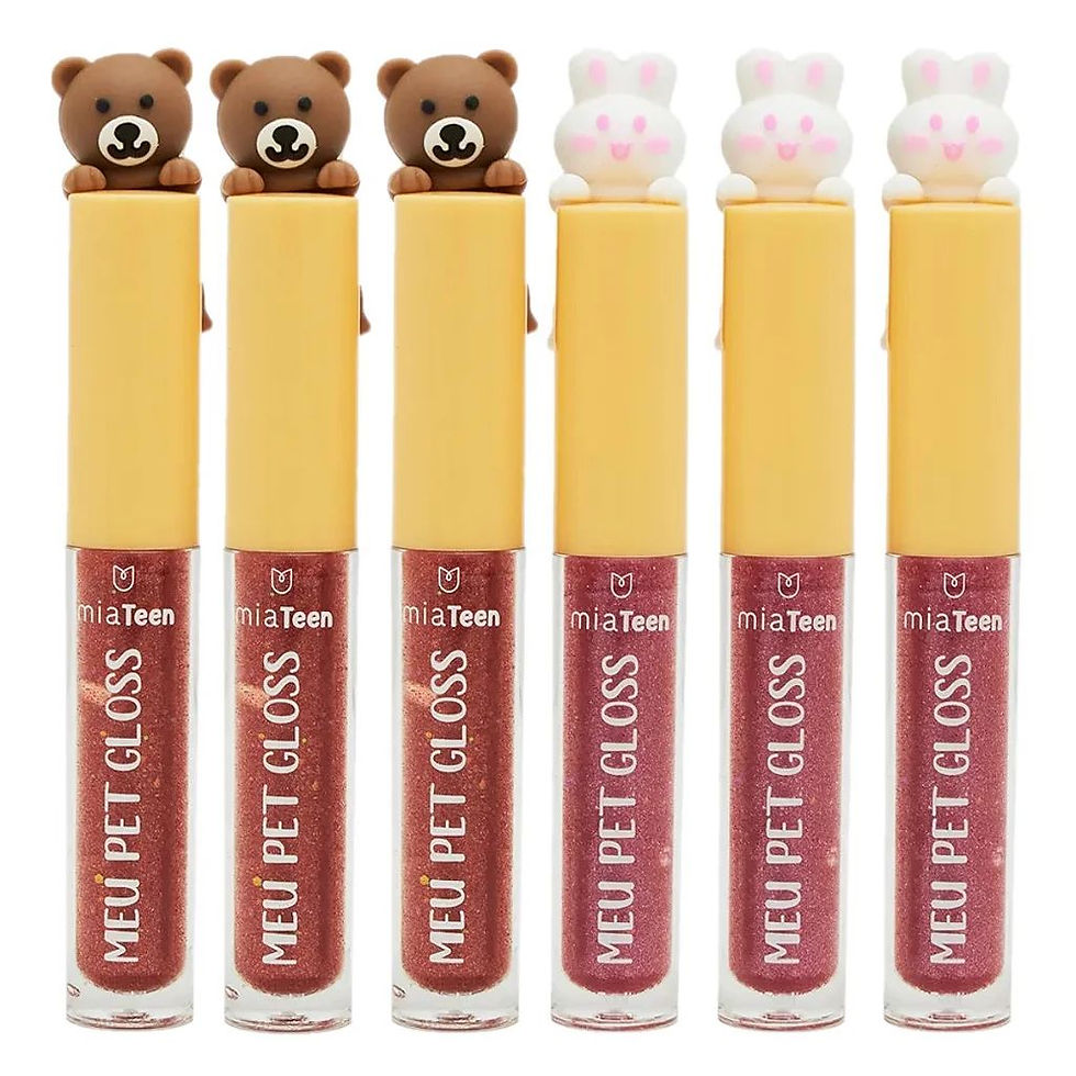 Miniatura: Kit c/ 2 Lip Gloss Moisturizing My Pet Gloss Mia Make