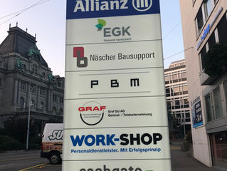 Wir sind umgezogen, unsere neue Adresse: oberer Graben 16, 9000 St. Gallen