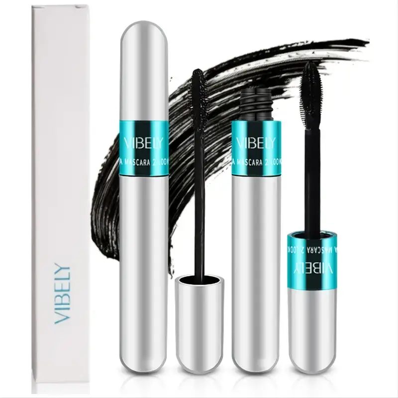 Miniatura: 4D Silk Fiber Mascara for Lengthening & Thickening Lashes