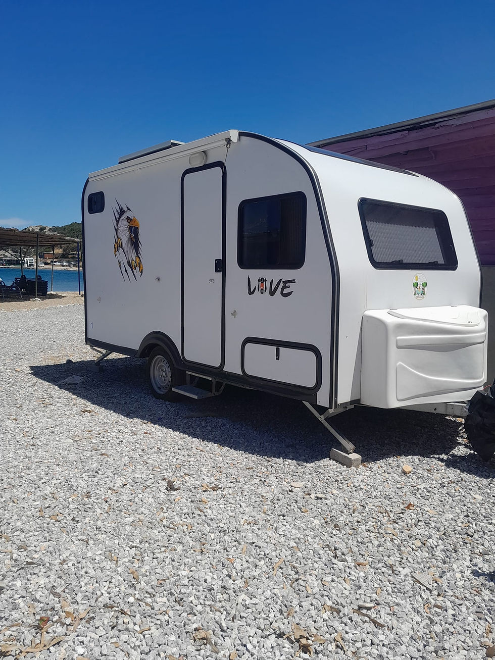 Sazlıca plajları karavan