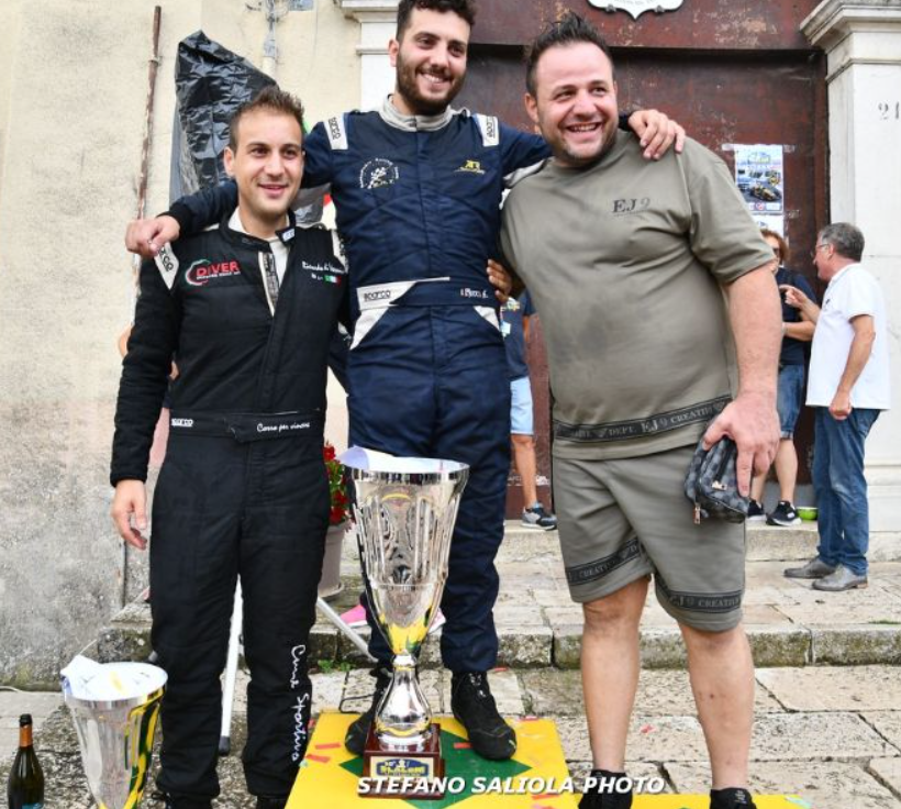 Adriano Ricci concede il bis al decimo slalom di San Nicola. Sul podio Bocchetta e Di Veronica