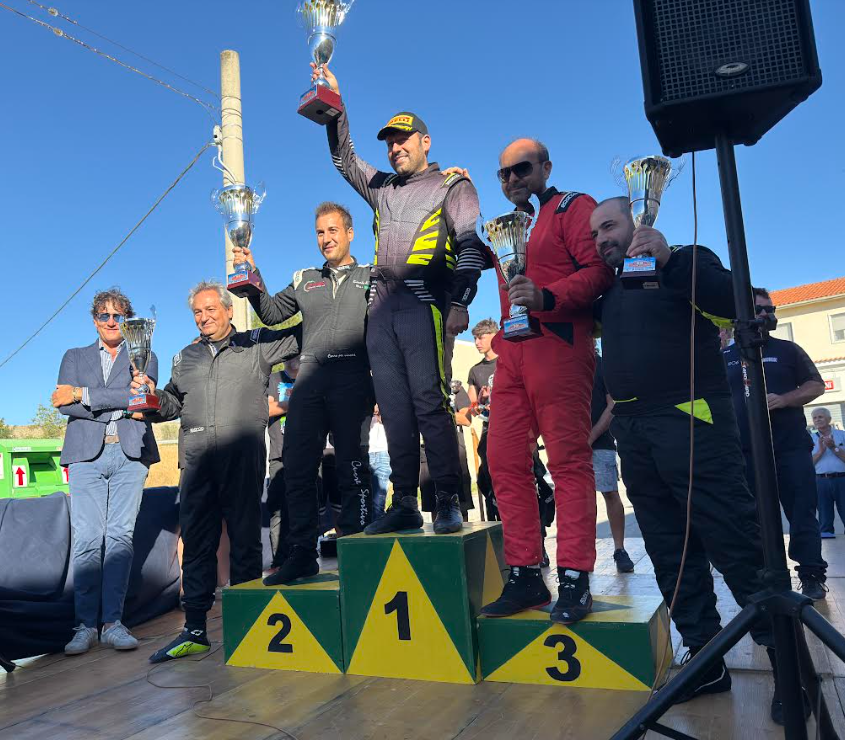 1° Slalom Tifernum: il primo posto nella classifica assoluta è per Domenico Palumbo