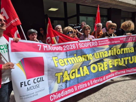 Sciopero lavoratori di Istituti tecnici: anche in Molise un forte no alla riforma, la mobilitazione continua
