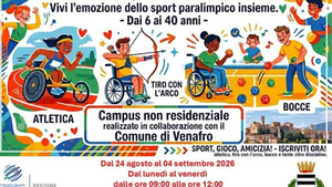 Sport, inclusione e condivisione, a Venafro arriva Sportlandia 2