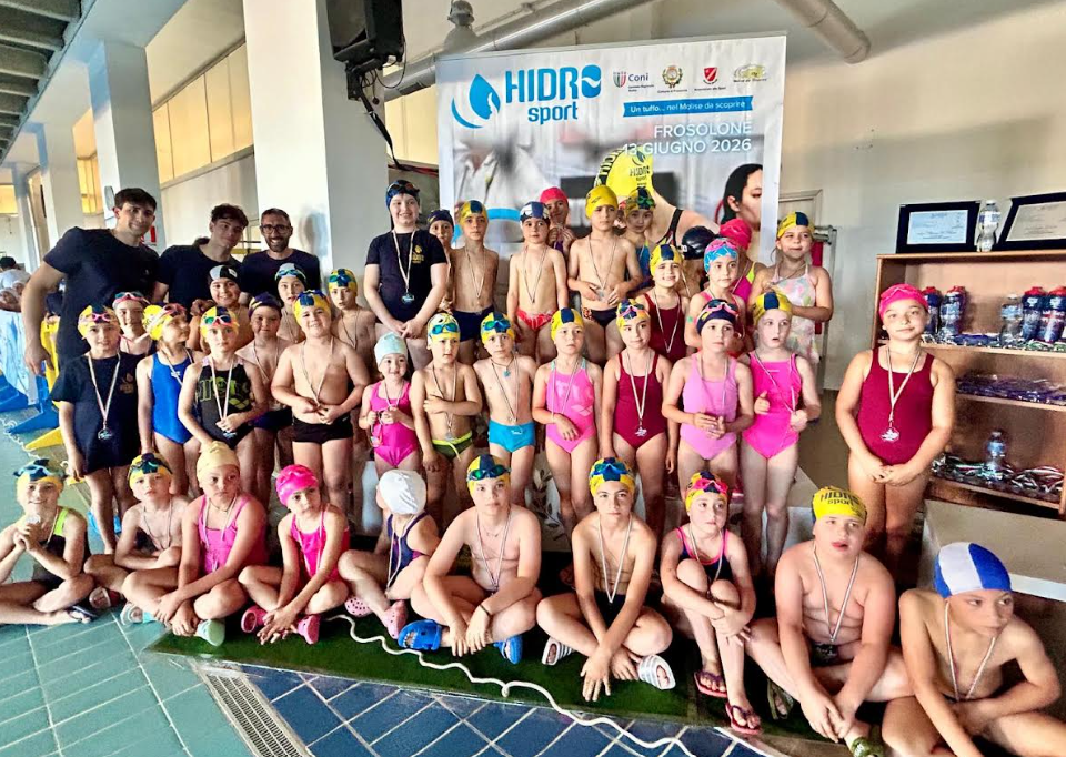 Nuoto, successo a Frosolone per il 15° Memorial Lelio Pallante, divertimento e tradizioni protagonisti nell’evento promosso dalla Hidro Sport