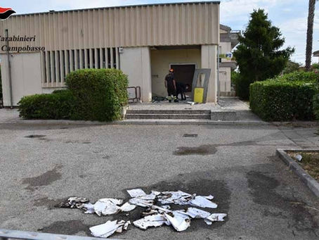 rapina atm san Giacomo Schiavoni