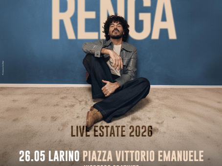 Larino: per la Festa di San Pardo arriva Francesco Renga