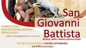 Pietracatella in festa per S. Giovanni Battista: sagra e concerto di musica popolare